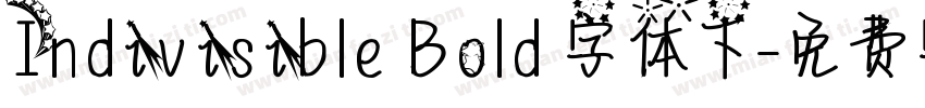 Indivisible Bold 字体下字体转换